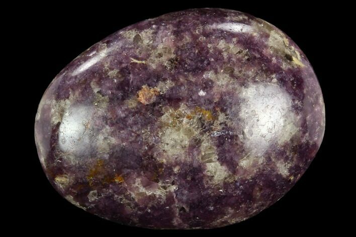 Sparkly, Purple Lepidolite Palm Stone - Madagascar #119292